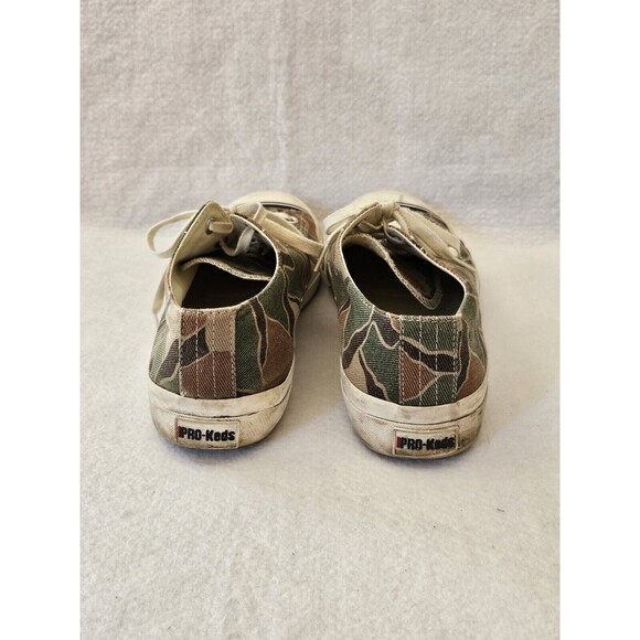 PRO-KEDS FOR J CREW ROYAL LO CAMO CANVAS SNEAKERS Size 13 - Picture 3 of 10